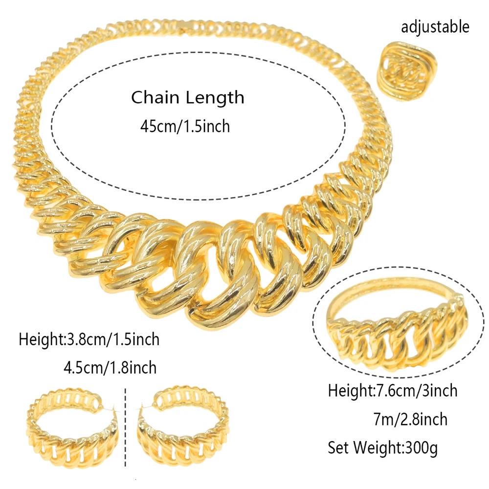 Fashion Woman Necklace Jewelry Set Electric Italy Gold Plated Pendant Wedding Party Earring Ring SYHOL Wholesale 250409
