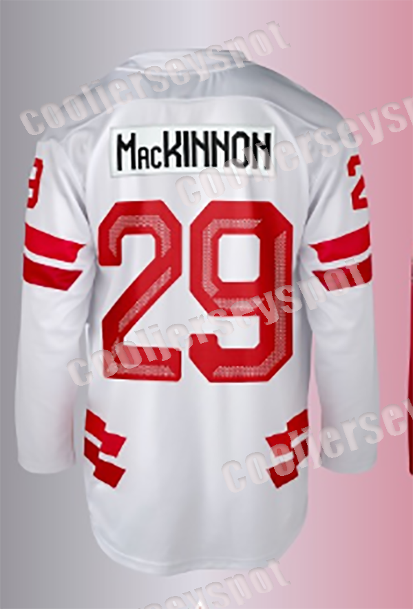 Custom Hockey Jerseys Canada 2026 Olympices Sidney Crosby Cale Makar Mackinnon Stitched Letter Number Design S-XXXL