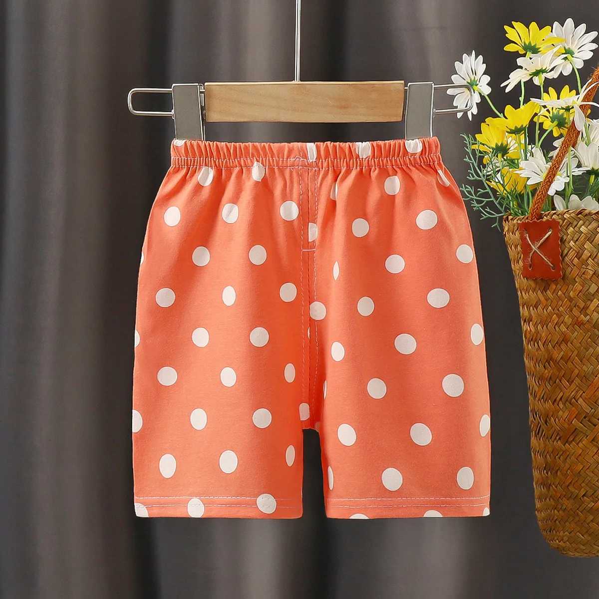 3 pieces of pure cotton summer childrens shorts girls cute shorts baby casual shorts childrens shorts boys sportswear Z250410