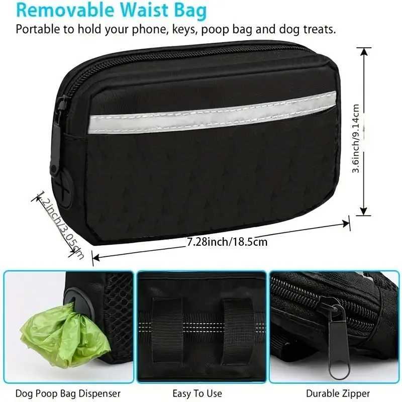 Stay Hands-Free Safe with Our Adjustable Dog Running Leash - Perfect for Medium Large Dogs J251110