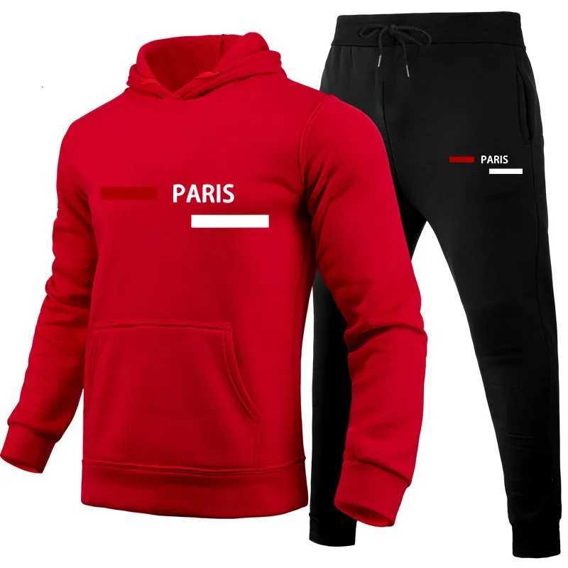 Fashion Mens Tracksuit Casual Print Sweatshirts Streetwear Outdoors Sports Jogging Mens Clothing 2025 Single Piece Hoodies Pants W251110