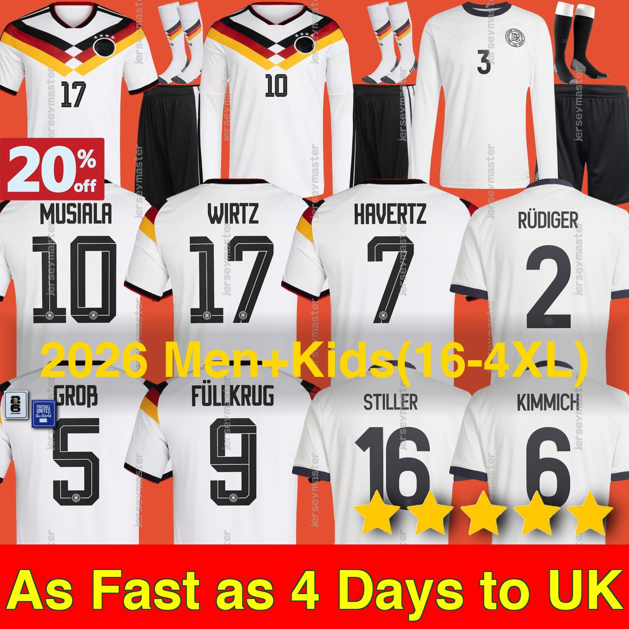 Jersey 2026 World Cup Germany football shirt germany 125 men kids kits soccer jersey DFB 125th