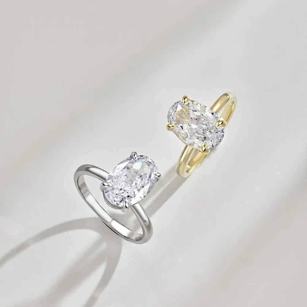 European and American INS style wedding oval 8A series womens ring fashion high-end version fashion jewelry 250407