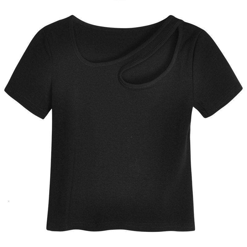 2025S Designer Women S T Shirt Summer New Pure Desire Design Feeling Hollow Fit Bottom Shirt Short Sleeve T Shirt Women S Top