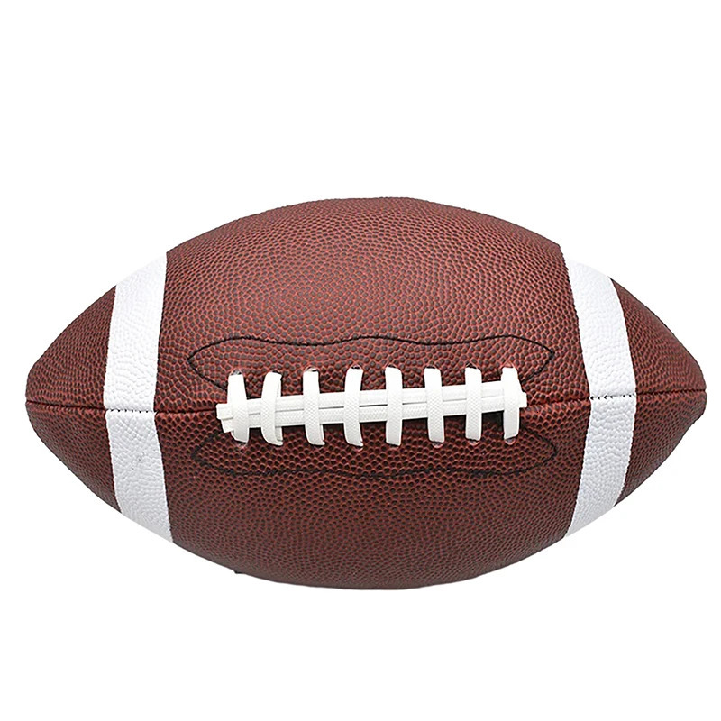 21cm8.5Inch 16p Eco-Friendly PVC Rugby Inflatable American Football Childrens Leather Ball Indoor and Outdoor Sport Supplies 250410