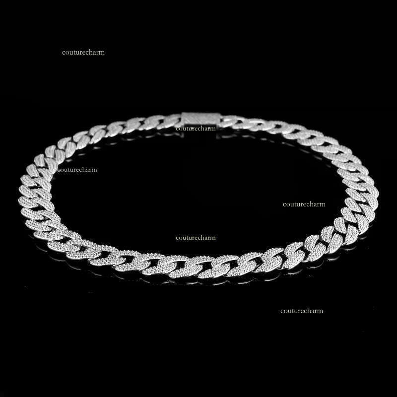 Customizable 14k/ Gold Plated Miami Cuban k Necklace Men's Hip Hop Figaro Style Moissanite Mainly Made Brass Wedding Gift