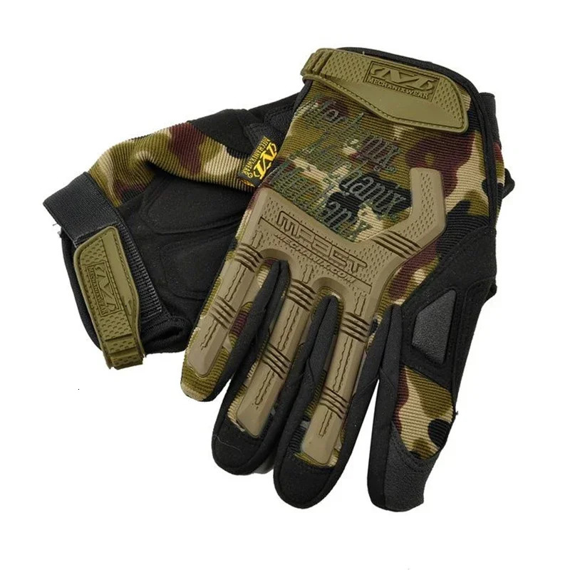 Tactical Full Finger Gloves Military Touch Screen Outdoor Sports Bike Motorcycle Equipment 251031