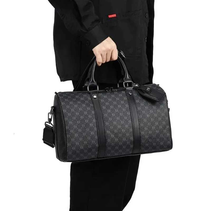 Luxury Mens Crossbody Bag Large Capacity Pillow Handbag Men Crossbody Bags Fashion Plaid Printed Shoulder Bag Male Handbags K251110