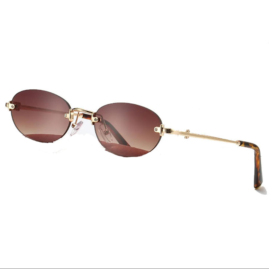 Sunglasses Unisex Designer Sunglasses Luxury Frameless Fashionable Casual And Versatile Oval Vacation Outdoor Daily Wear