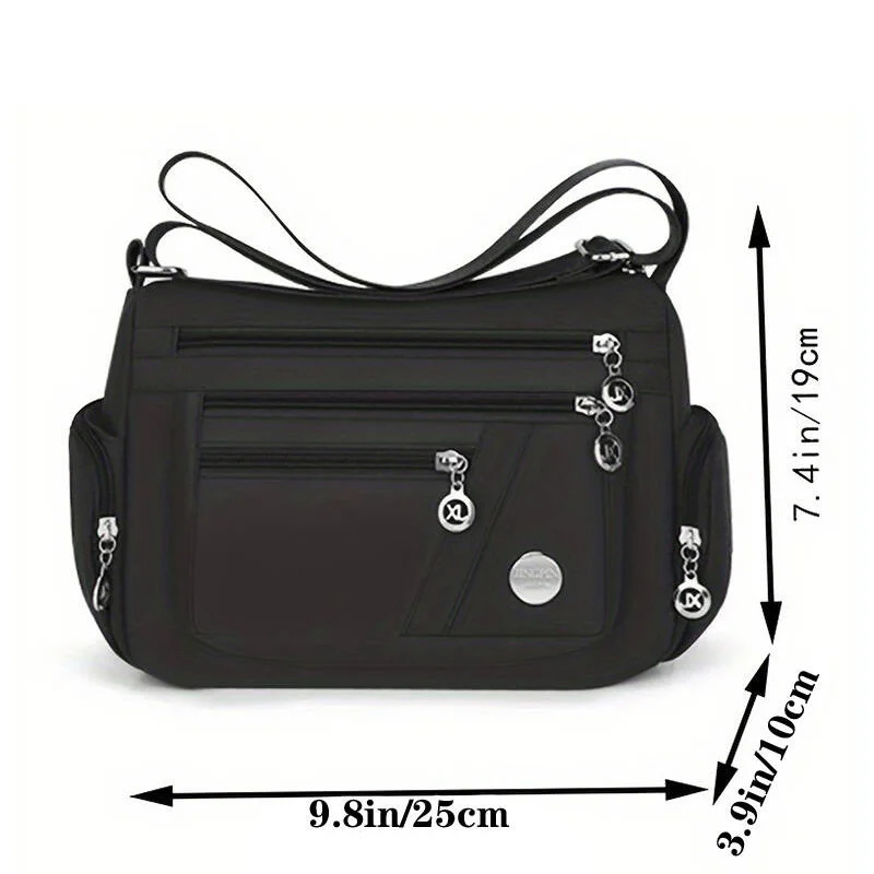 Neutral Crossbody Bags for Men and Women Are Suitable Daily Commuting Going to School They SingleShoulder 251110