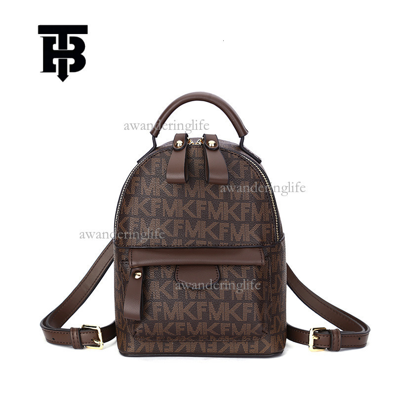 TB BHULAMTE Mini Womens Backpack Luxury Letter Print Shoulder - Dual-Use Travel and Student Leisure Bag Z260224
