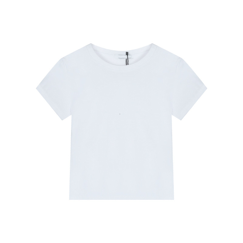 2025S Designer Women S T Shirt Spicy Girl Shoulder Length Short Sleeved T Shirt For Women In Summer Slim Fit Basic Style Base Shirt Top Ins Trend