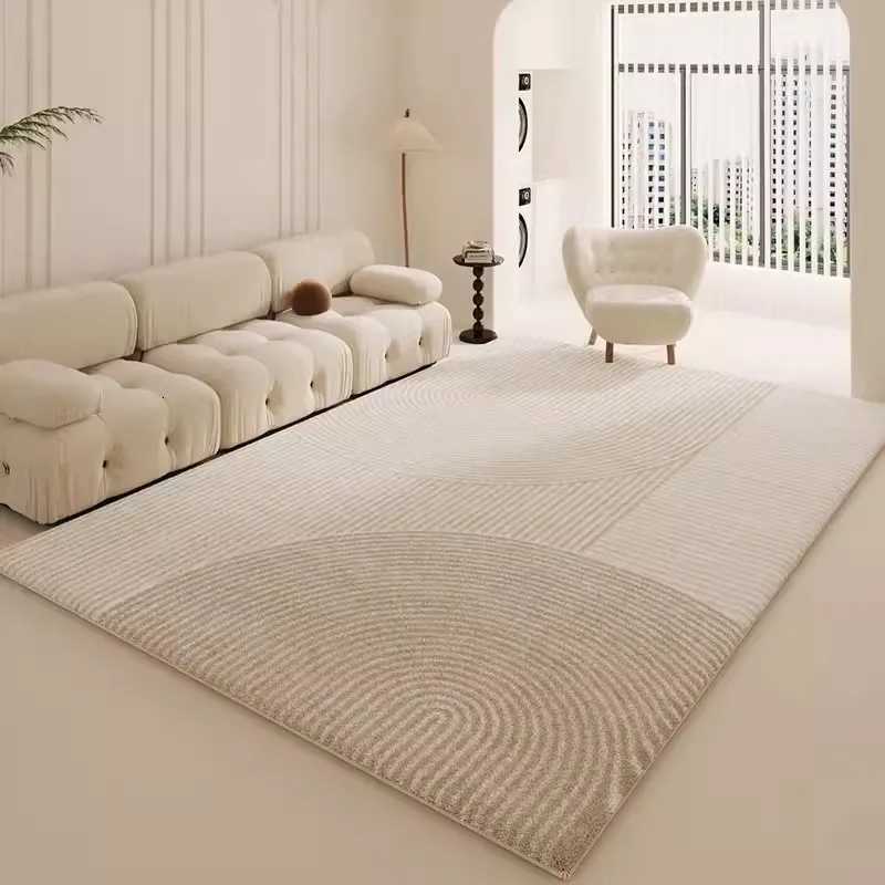 VIKAMA Japanese Style Living Room Carpet Log Cream Style Light Luxury Deluxe Sofa Tea Table Blanket Bedroom Study Floor Mat Y251110