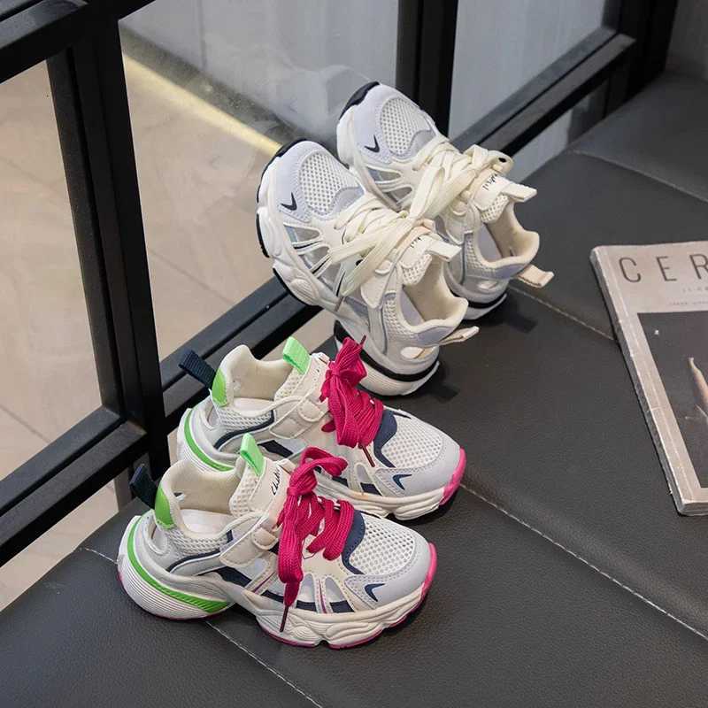 Low-top PU Leather Upper Soft Sole Non-slip Outdoor New Running Shoes Casual Sports Shoes Walking Shoes Childrens Sports Shoes W251110