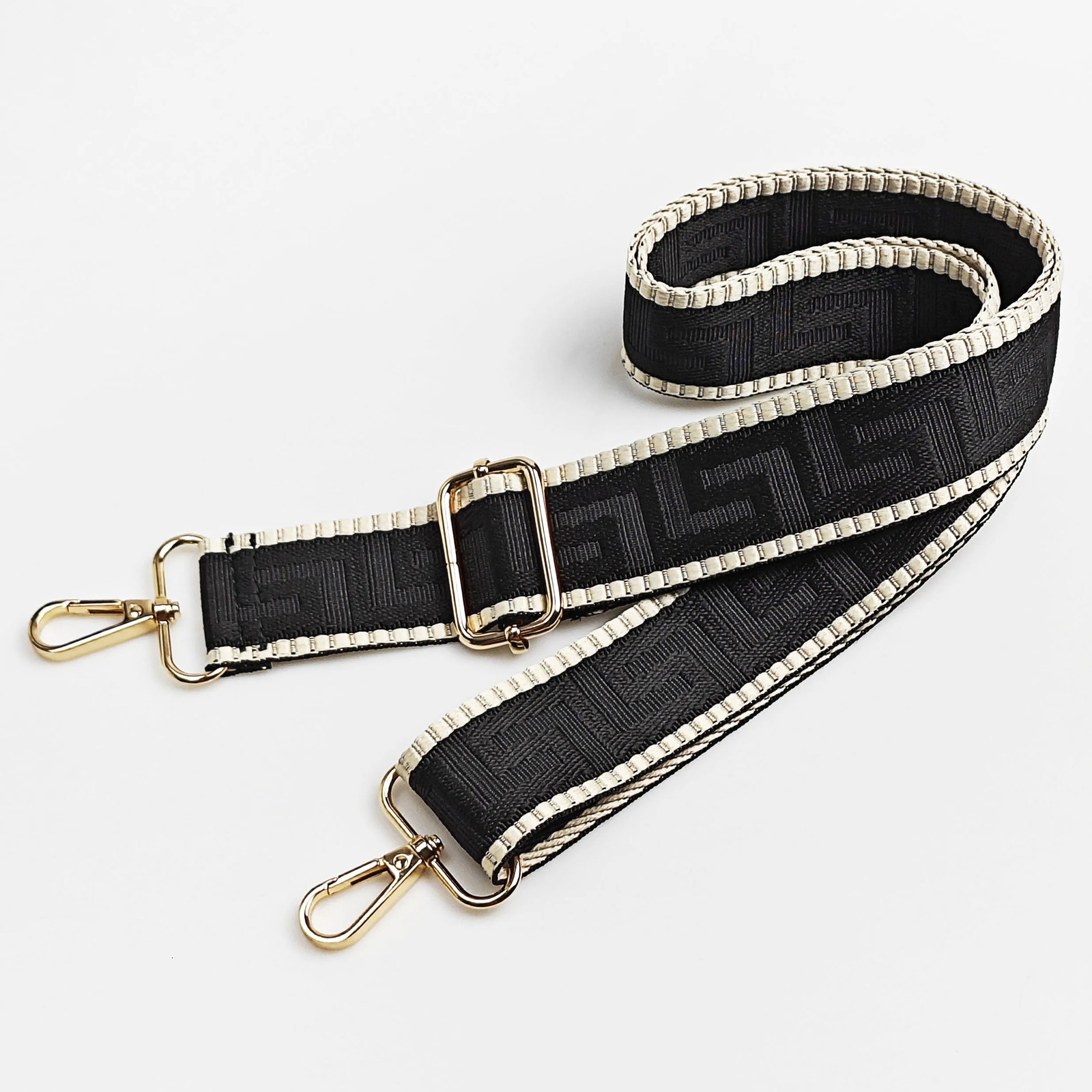 1 Piece 150inch Wide Adjustable Handbag Strap Purse Strap Replacement Shoulder Crossbody Strap Maze Pattern Bag Strap 251110