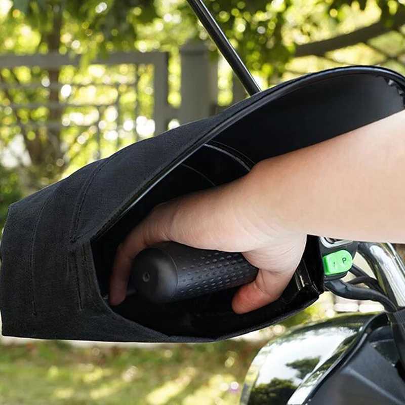 Motorcycle Handlebar Muffs Summer Airy 3D Oxford Waterproof Sun Protection Glove S25118