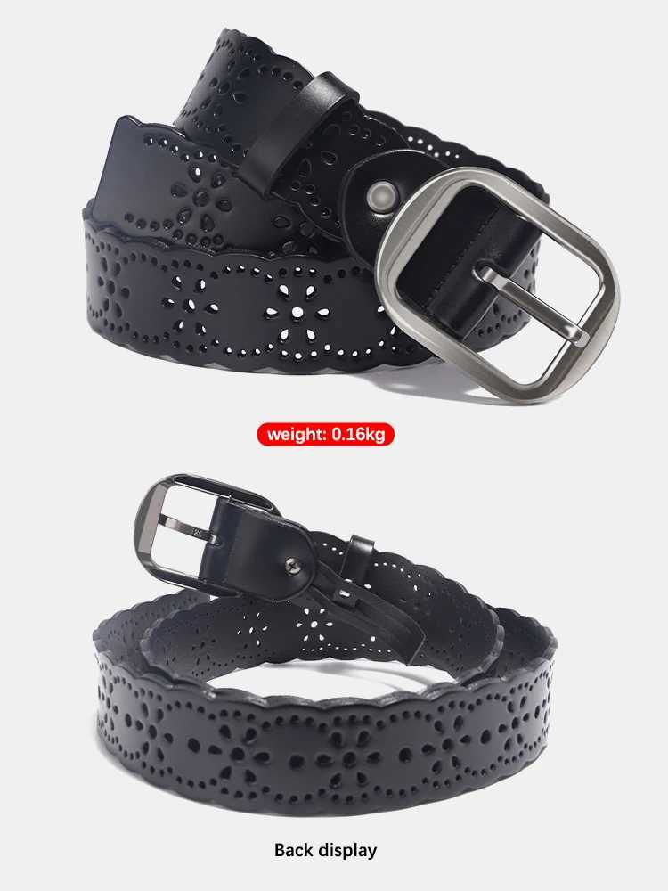 Zency hollow flower wide belt used for Wen Obi belts for dresses sweaters jeans vintage womens belts with pin buckles X250410