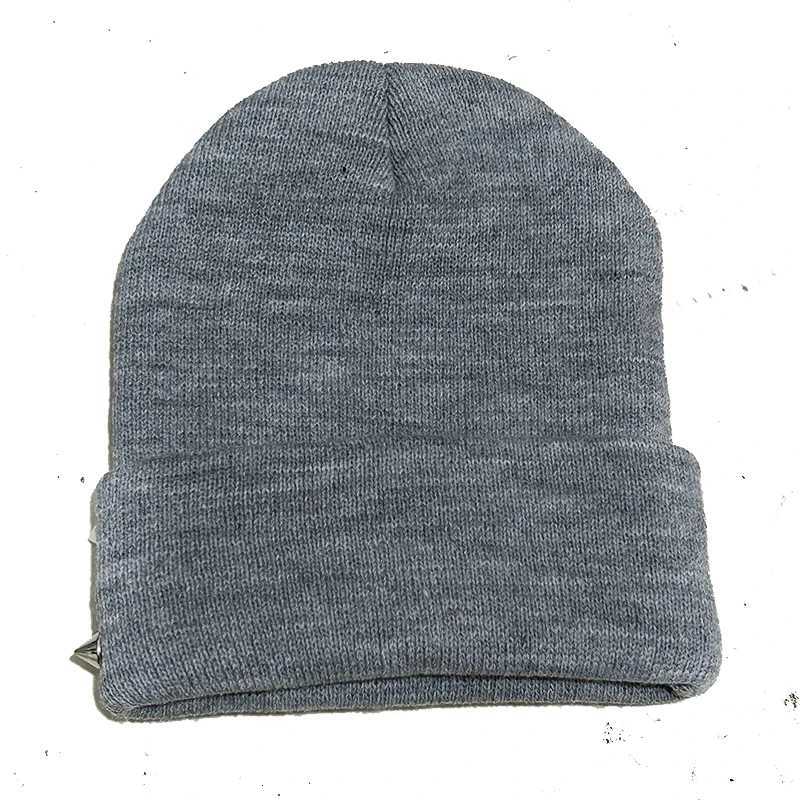 Punk Rivet Beanie Unisex Winter Skull Cap Stretchable Soft Warm Plain Knit Hat for Street StyleXJ251110
