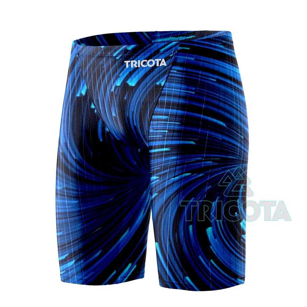 Rash Guard Mens Swimming Shorts Jammer Endurance Sports Training Swimsuit Racing Swimsuit Beach Shorts Luggage Surfing LycraW250410