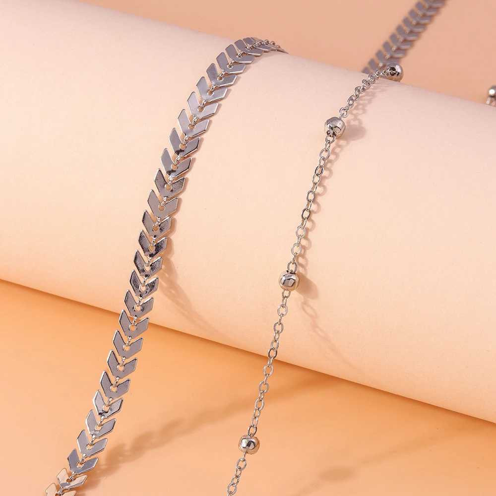 Aihua sexy flat snake chain waist belt used for warm summer beach bikinis simple body chain holiday jewelry accessories X250410