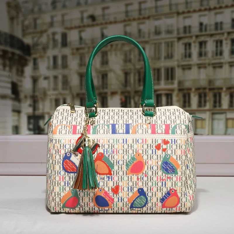 2025 New Luxury Print Boston Bag - Trendy Lettering Pillow Handbag for Women Lightweight and Versatile Best Seller K251110