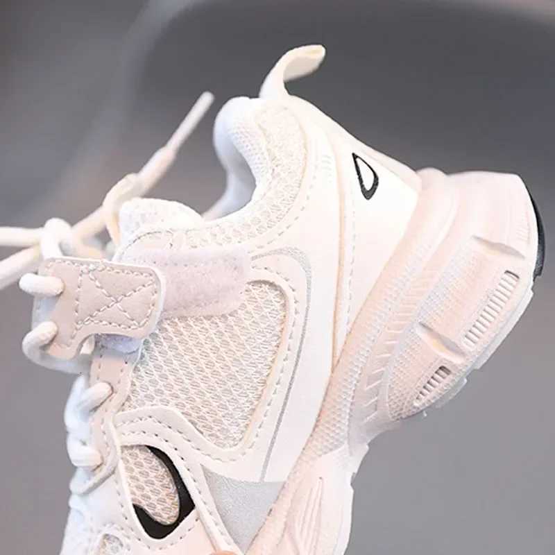 1-6 Year Old Childrens Shoes Boys Girls Sports Shoes 2024 Spring New Kids Running Sneakers Fashion Mesh Dad Shoes W251110