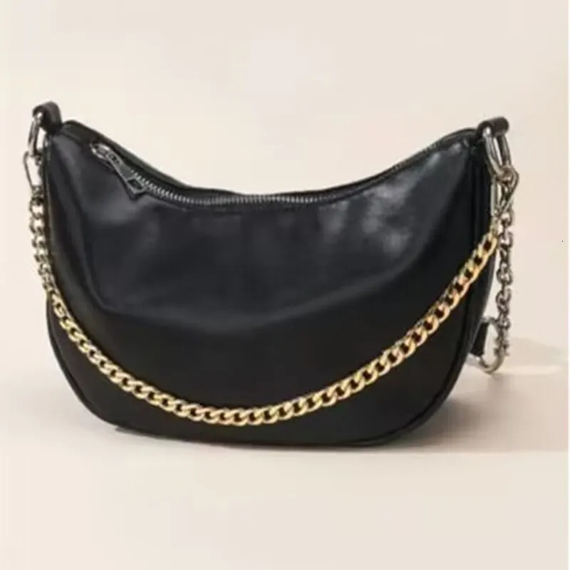 55cm Versatile Aluminum Chain Color Retaining Gold Diy Handmade Metal Wrap Chain Underarm Shoulder Strap Replacement Strap 251110