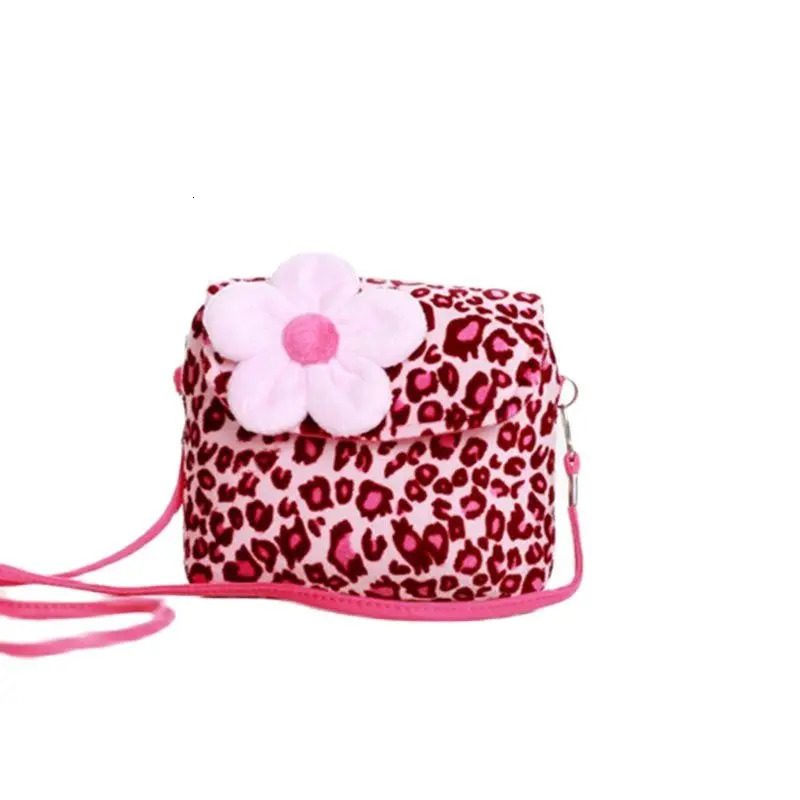 Plush Floral Childrens Shoulder Crossbody Bag Kids Mini Handbag Small Pearl Cion Purse Pouch for Kindergarten Baby Girls 251104