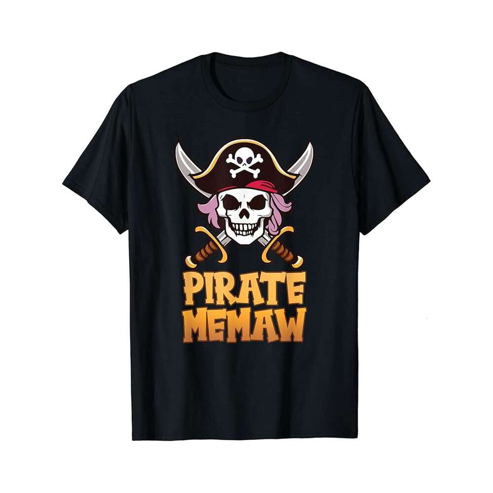 Designer T shirt Pirate Mom Jolly Roger Crossbones Skull Halloween Costume - 220g T shits