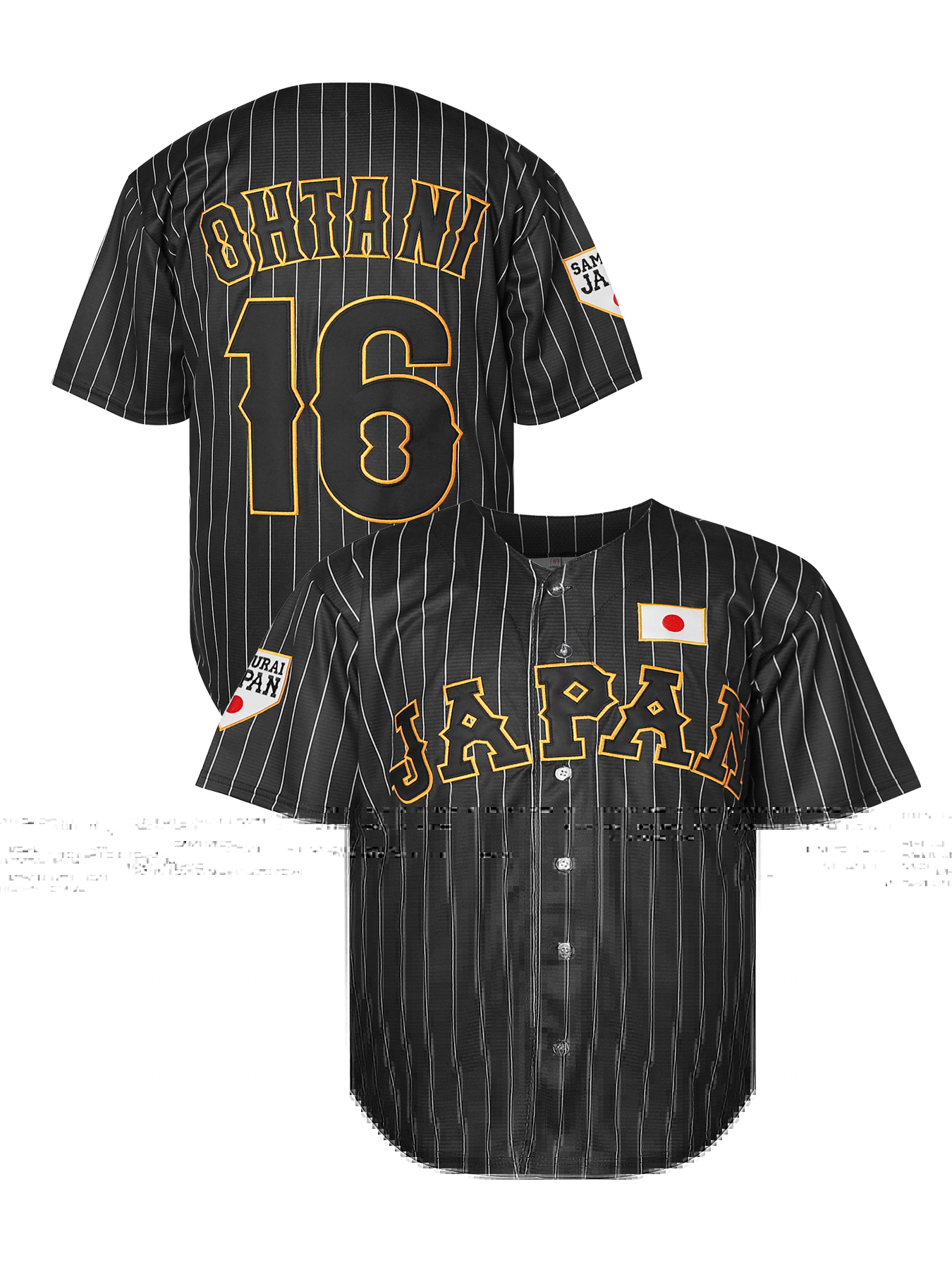 Japan Shohei Ohtani Black Navy White 2023 World Baseball Classic Jersey Kai Darvish Sasaki Yamamoto Nootbaar Matsui Toso Genda Nakamura