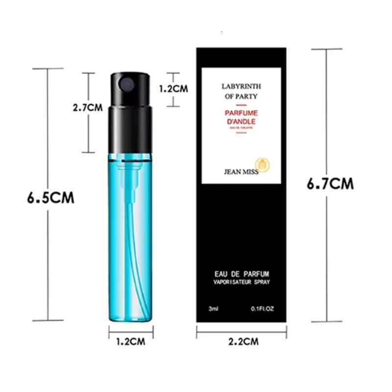 61pcs/lot 3ml Brand Perfume Woman Men Fragrance Flower Fruit Fragrances JEAN MISS Hot Perfumed Fashion Lady Female Male Perfumes X251110