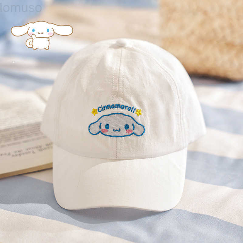 Sanrio Kuromi Childrens Boys and Girls Baseball Cap Casual Versatile Fashion Trend Summer Sun Protection Visor Cap H251110