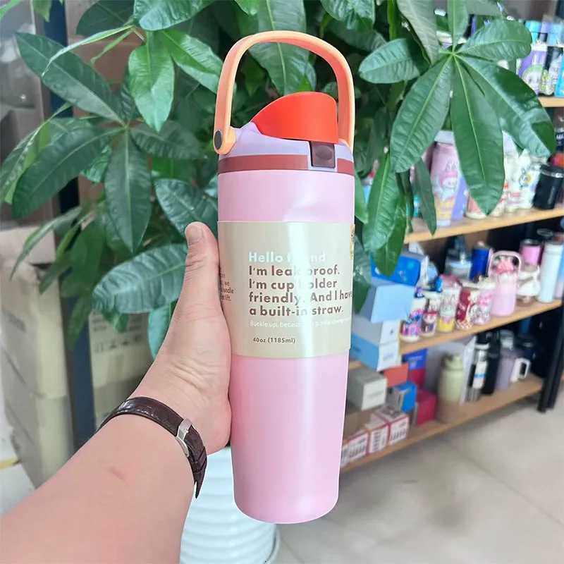 Fashionable cup Blue Gradient Thermal Bottle Robust Thicke Insated g for Vntines Day Christmas Birthdays Gift Present Y251110