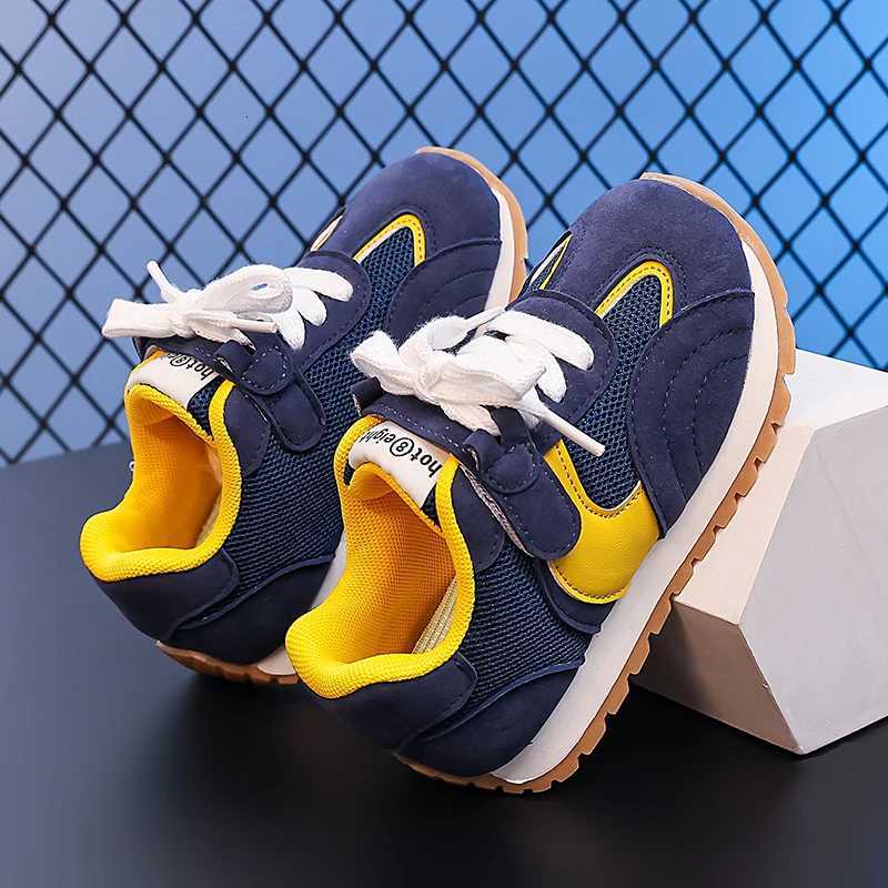 2025 New Girls Sports Shoes Fashion Design Breathable Mesh Anti-Slip Kids Casual Shoes High-Top Classic Childrens Boy SneakersT251110