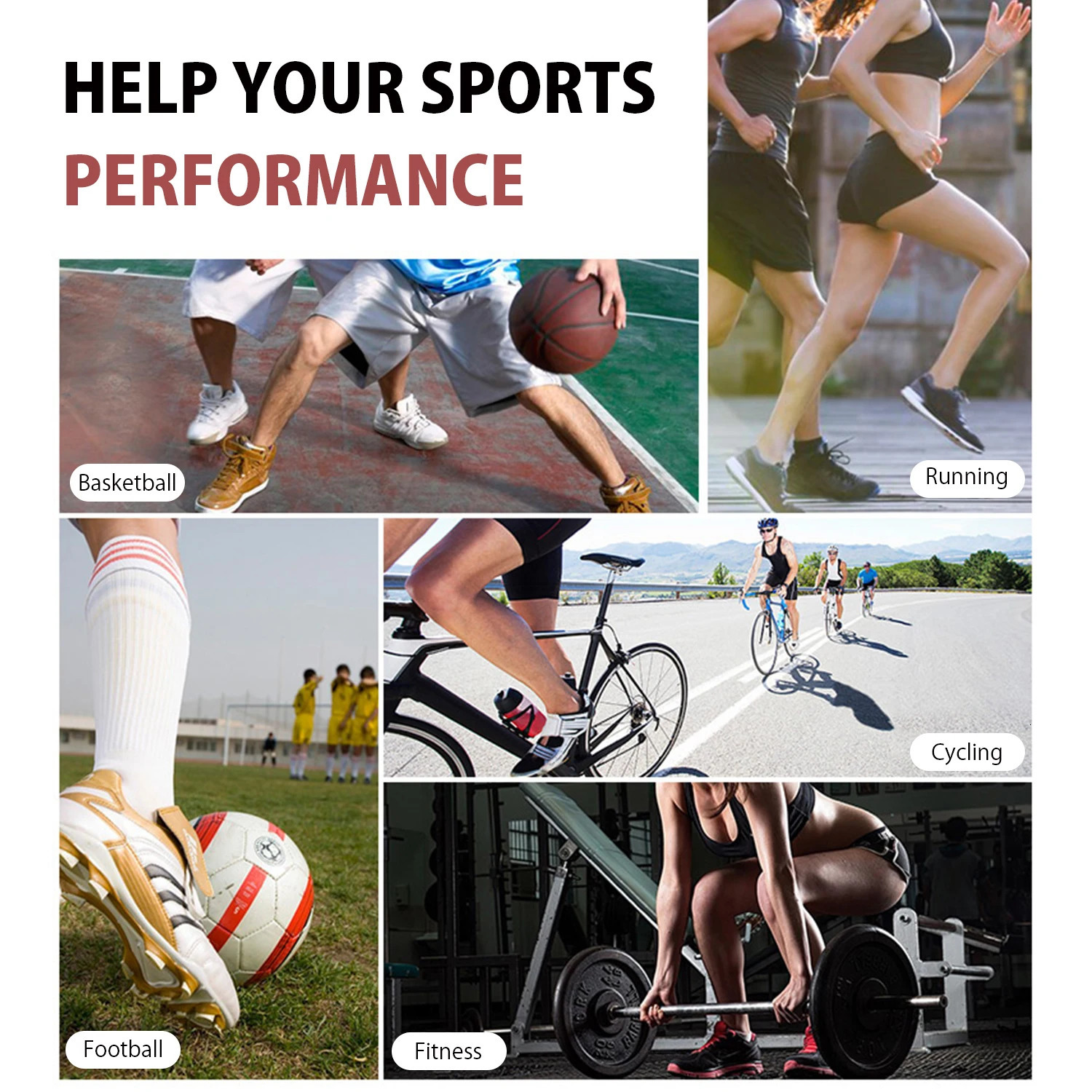 1PC Workout Sweatband Yoga Running Fitness Sports Headband Cycling Tennis Hair Band Non Slip Moisture Wicking Headband Men Women 250410