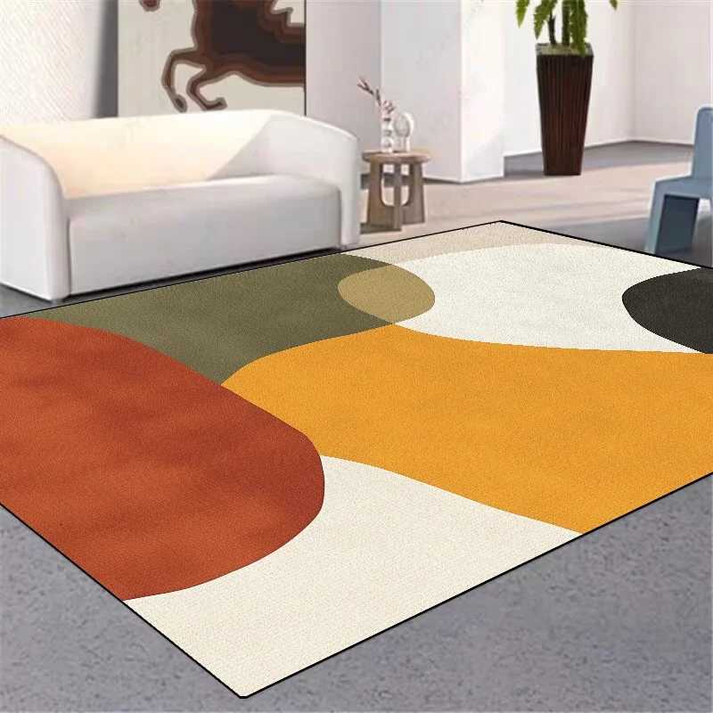 Modern Geometric Abstraction Large Carpet for Living Room Decor Sofa Area Rug Y251110