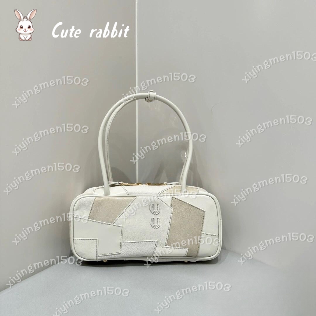 designer New bowling bag mu bag Fashionable Casual Shoulder Version Niche Simple High-end Crossbody