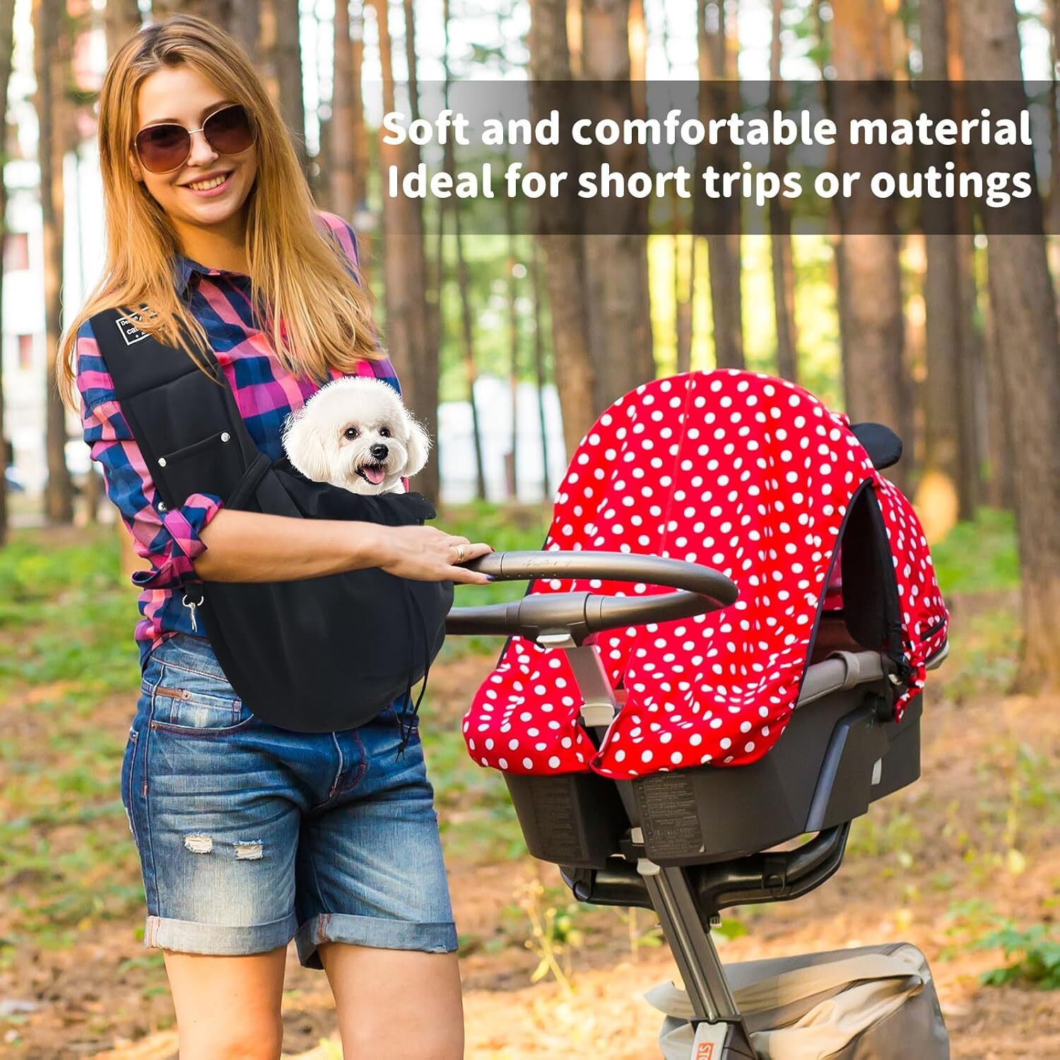 dog strap strap cat strap strap small dog strap strap suitable for 015 pounds approximately 0 06 8 kilograms hands free dog strap travel crossover pet