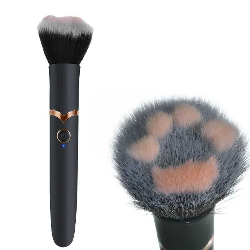 Electric Makeup Brush Foundation Make-Up Mixed Brush Massage Vibration Powder Blusher Facial Makeup Tools Makeup Brush L251110