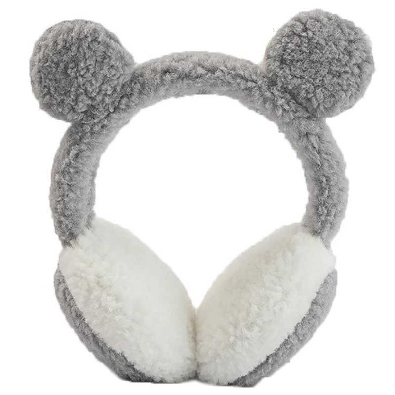 Cute Bear Ears Plush Earmuffs Children Cartoon Animals Winter WarmEar Warmers Women Men Faux Furry Earmuffs Headband Ear Covers W251110