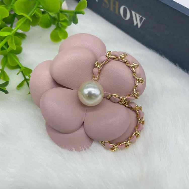 New 65CM Bead Camellia Brooch for Women High-end Luxury and Elegant Accessories Clothing Dress CorsageW251110