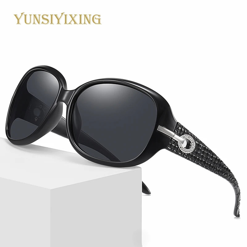 YSYX Polarized Womens Sunglasses ner Fashion Classic Large Frame Glass Retro Oculos De Sol ST2012 250410