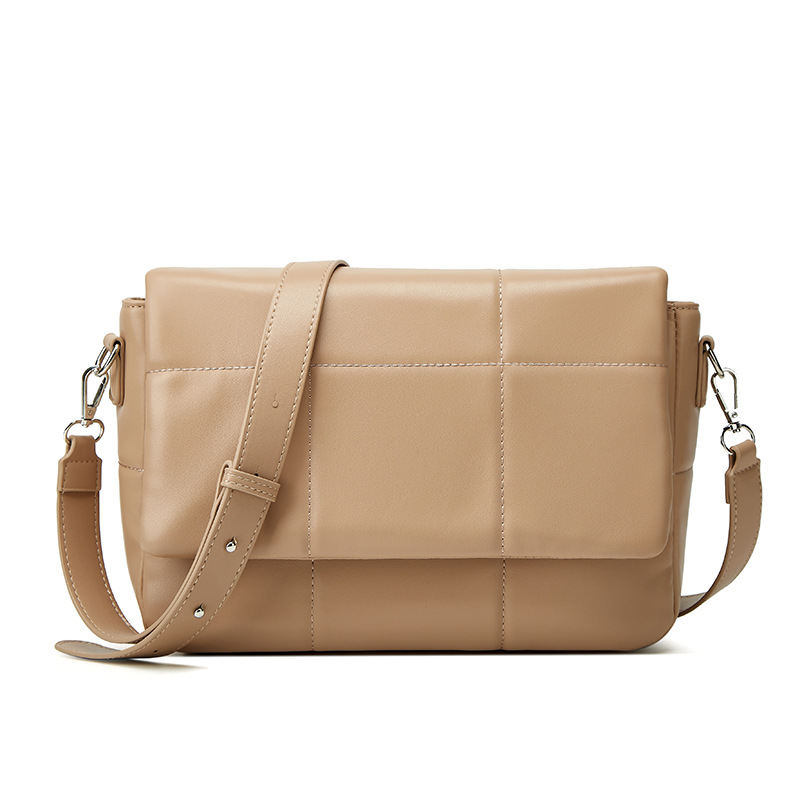 2025 Fashionable women's bag manufacturer direct sales embroidered thread shoulder crossbody bag cloud bag