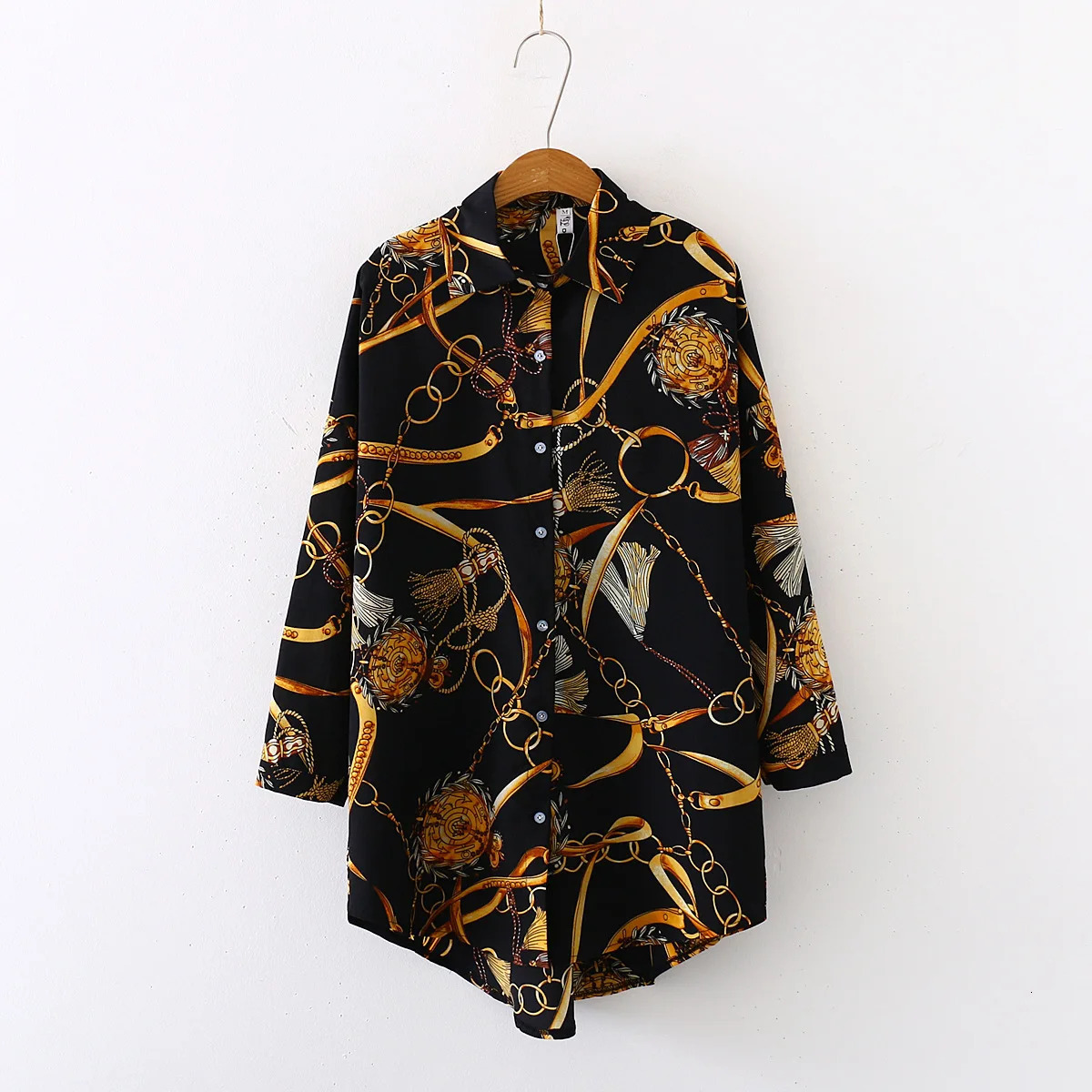 2025 Fashion Women Shirts Vintage Button Tees Blouse Sexy Big Large Top Loose Casual Tops Cardigan 250408
