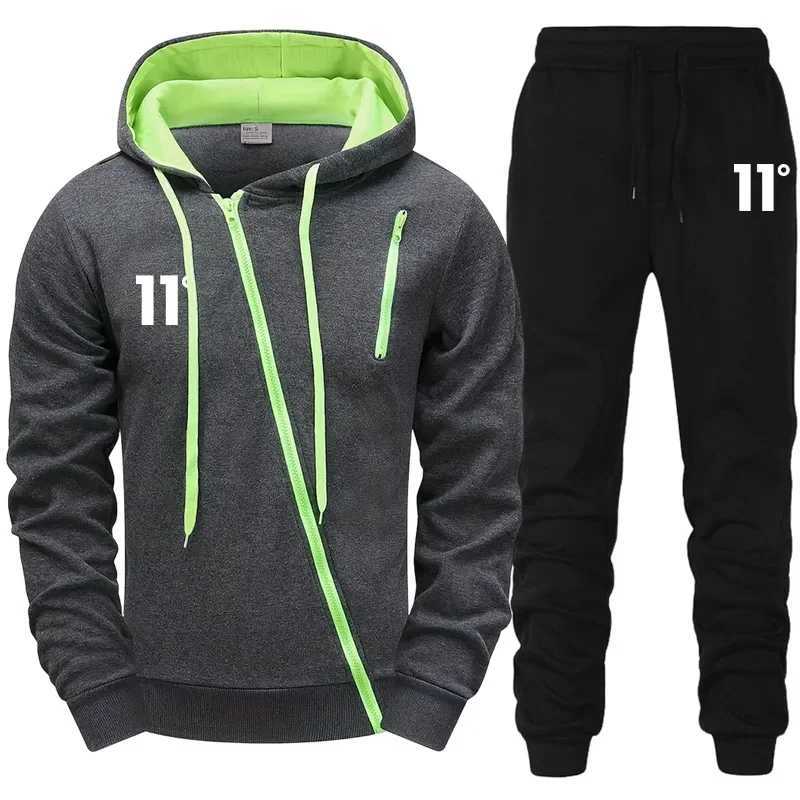 Mens Tracksuit Printing Casual Zipper Sweatshirts Outdoors Sports Jogging Hoodies Mens Clothing Single Piece Jacket Tops Pants W251110
