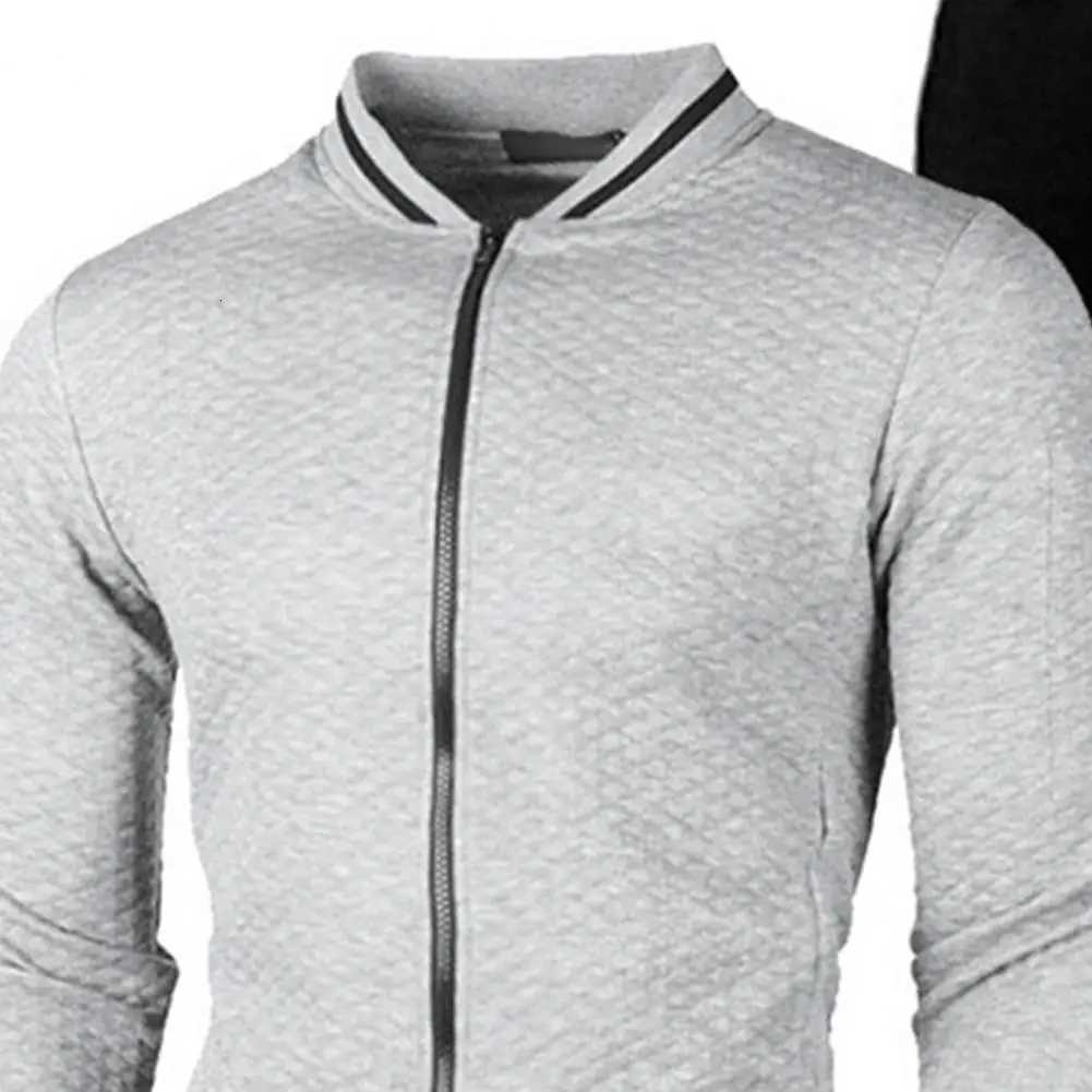 2025New Men Fitness Sports Set Breathable Long Sleeve Jacket Elastic Waist Pants Casual Outdoor Tracksuit Jogging Suit for W251110