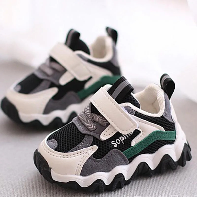 Spring Autumn Baby Sports Shoes for Boys Breathable Sneakers Girls Soft Sole Running Shoes 13 Years Toddlers Kids Casual Shoes 251103