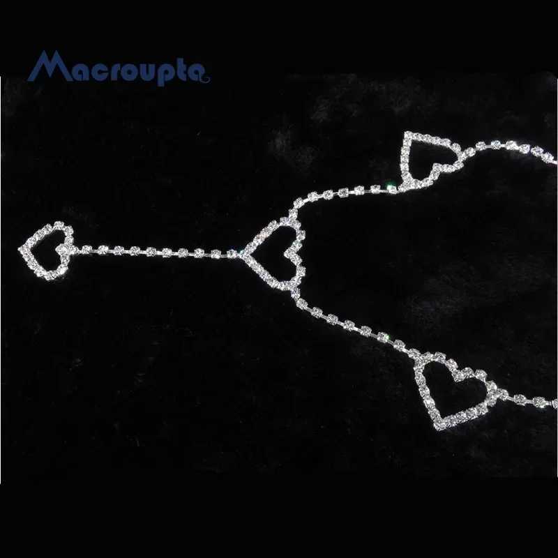 New 90s Retro Sparkling Diamond Waist Chain Cute Sparkling Night Club Disco with Rhinestone to Belt X250410