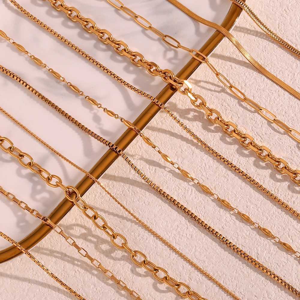 Street Style Summer Beach Jewelry Gold Plated Silver Stainless Steel Tar Jewelry Fem Waist Chain Body Chain X250410