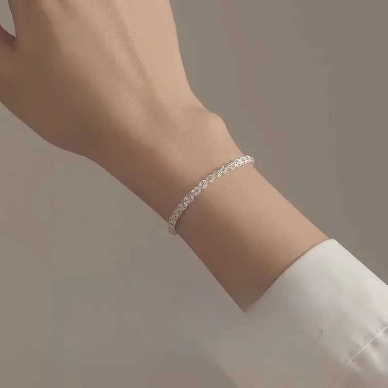 Luxury 925 Sterling Silver Hollowed Phoenix Tail Bracelet for Women Retro Elegant Charm Bracelets Original Party JewelryT251110